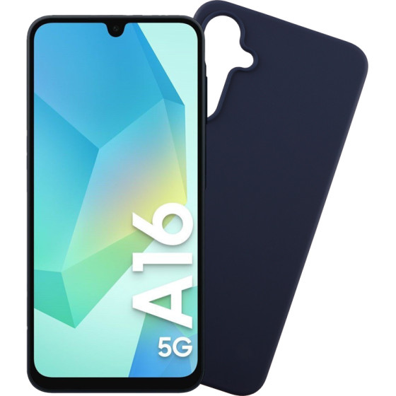 Volte-Tel ���� Samsung A16 4G A165/A16 5G A166 6.7'' Silicon Tpu Camera Guard BLUE