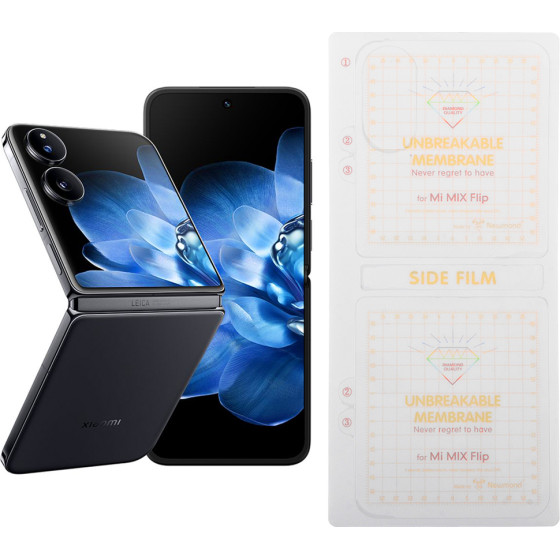 Volte-Tel Pet Soft Film Unbreakable Membrane Foldable Xiaomi Mix Flip 5G 6.86'' 0.20mm Outside Full PACK