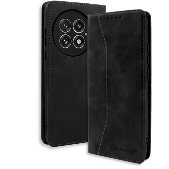 Bodycell Book Case Pu Leather Oneplus 13 5G Black - (BB-00171)