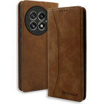 Bodycell Book Case Pu Leather Oneplus 13 5G Brown - (BB-00172)