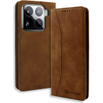 Bodycell Book Case Pu Leather Xiaomi 15 Pro 5G Brown - (BB-00187)