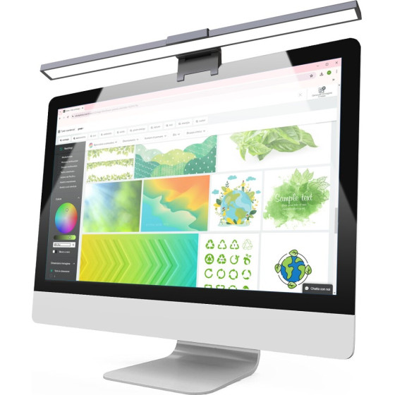 Techly - I-LAMP-DSK11 - Monitor Light Bar USB-C
