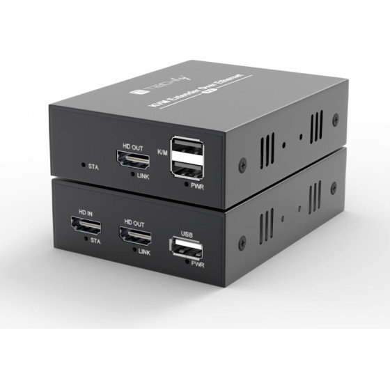 Techly HDMI-KVM4 - Kvm Extender 150m