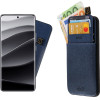 Idol 1991 ���� Xiaomi Redmi Note 14 Pro Plus 5G 6.67'' ANTI-Rfid Leather Smart Wallet Full Camera Protection BLUE