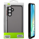 Lime Successories Lime ���� Samsung A16 4G A165/A16 5G A166 6.7'' Hardshell Fusion Full Camera Protection Black With Red KEYS
