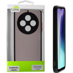 Lime Successories Lime ���� Xiaomi Redmi 14C 4G/Poco C75 4G 6.88'' Hardshell Fusion Full Camera Protection Black With Red KEYS