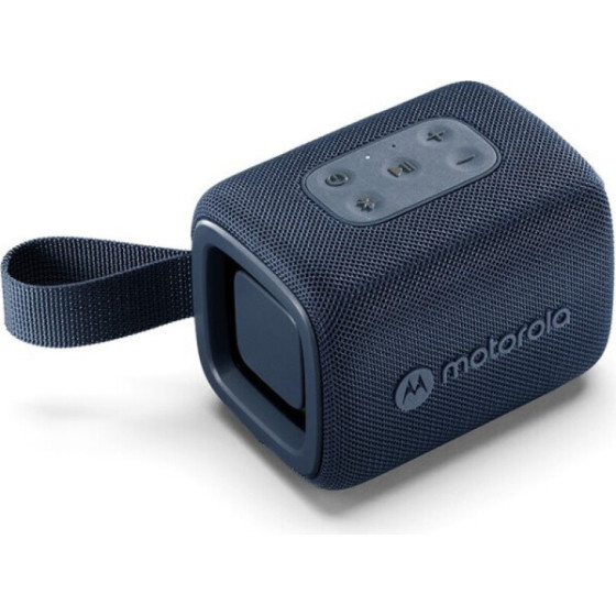 Motorola Rokr 300 ���� ������ ��������� ����� �luetooth �� Usb Type-C, IP67, �rue Wireless Link ��� Qi �������� ������� - 7W - (Rokr 300-Blue)