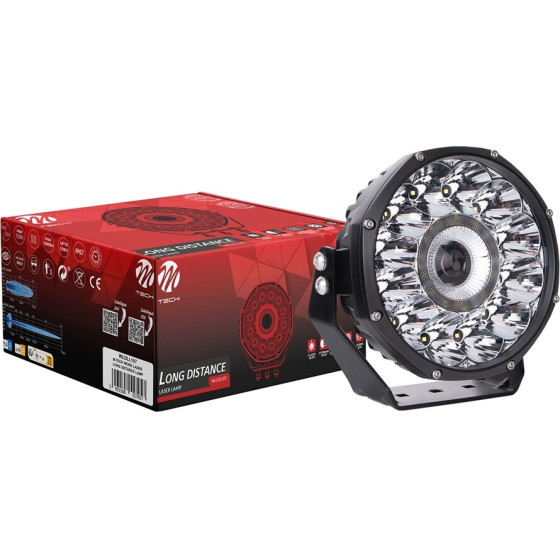M-Tech ��������� �������� Work Lights Laser 12/24V 150W 10.900lm 12xHP+1xLaser Led 185x172x74mm - 1 ���. - (WLLDL107)