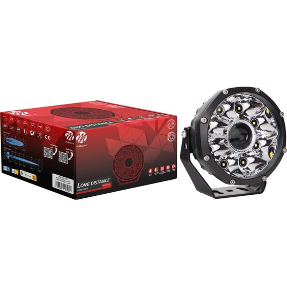 M-Tech ��������� �������� Work Lights Laser 12/24V 45W 6.400lm 8xHP+1xLaser Led 133x123x74mm - 1 ���. - (WLLDL105)