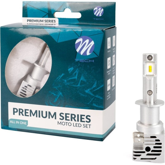 M-Tech ����� Led H1 9-32V 6.500K 5.000lm 50W CSP1860 Led All In One Premium Series - 1 ���. - (LSAL1-01B)