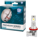 M-Tech ����� Led H11 9-32V 6.500K 5.000lm 50W CSP1860 Led All In One Premium Series - 1 ���. - (LSAL11-01B)