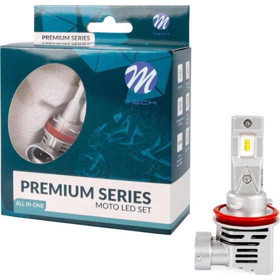 M-Tech ����� Led H11 9-32V 6.500K 5.000lm 50W CSP1860 Led All In One Premium Series - 1 ���. - (LSAL11-01B)