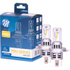 M-Tech ����� Led H4 12V IP65 6.000K 4.600lm Led Set Pro Smart Series - 2 ���. - (LSPROS4)
