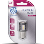 M-Tech ������� P21W 12/24V 1156 BA15s 600lm 4W 15x3030SMd Led CAN-Bus ����� Platinium Blister - 1 ���. - (LB861W-01B)