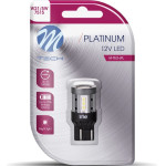M-Tech ������� W21/5W T20 7443 W3x16q 12/24V 600lm 4W 15x3030SMd Led CAN-Bus Platinium ����� Blister - 1 ���. - (LB865W-01B)