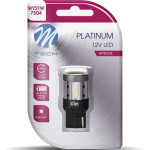 M-Tech ������� W21W T20 7440 W3x16d 12/24V 600lm 4W 15x3030SMd Led CAN-Bus Platinium ����� Blister - 1 ���. - (LB864W-01B)