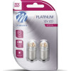 M-Tech �������� R5W 12/24V BA15s 5x2835SMd Led CAN-Bus ����� (����������-���������) Platinium Blister - 2 ���. - (LB833W-02B)