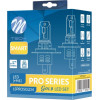 M-Tech ����e� Led H4 12V 4.000K 52W 4.300lm Led Canbus CSP5730 Pro Smart Series - 2 ���. - (LSPROSGLD4)