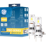 M-Tech ����e� Led H7 12V 4.000K 48W 4.800lm Led Canbus CSP5730 Pro Smart Series - 2 ���. - (LSPROSGLD7)