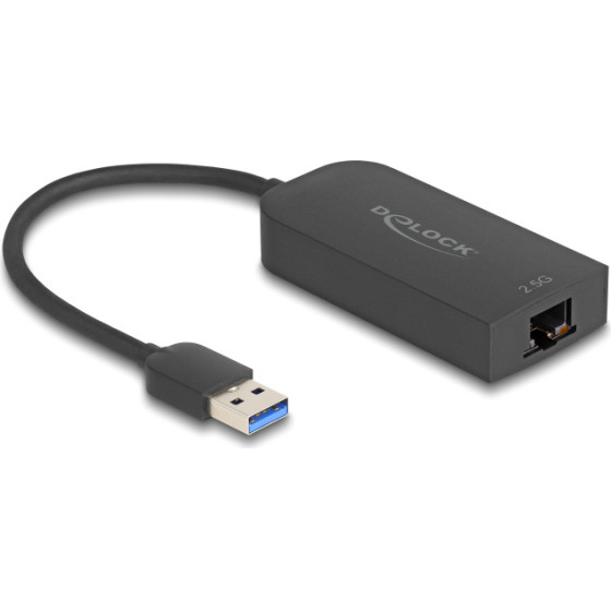 DeLock ���������� ������� USB, 2.5GBps Ethernet, ������ - (66045)