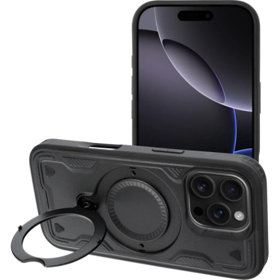Senso Frost Armor Mag Iphone 15 Pro Black Backcover - (SFAIPH15PB)