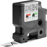 ������ ������������� Dymo Ind Rhino Tape Permanent Polyester Black On Metallic 19mm - (S0718200)