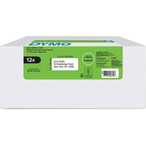 ������ ������������� Dymo Sustainable Small Address Label 12 Pieces (DYM1976411 ) - (2177563)