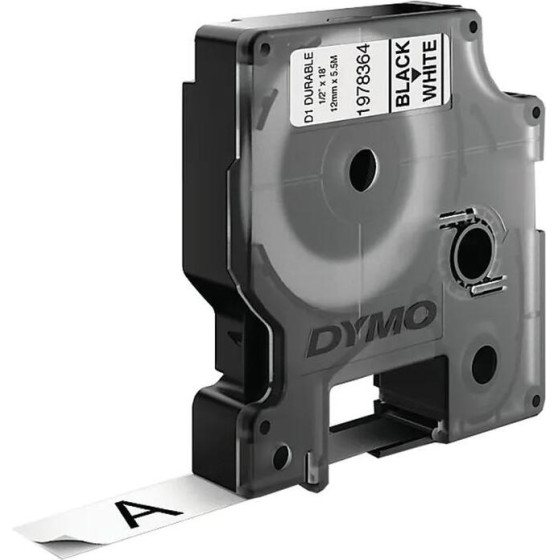 ������ ������������� Dymo Tape Black On White 12mm - (1978364)