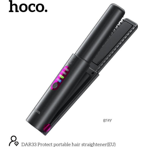 Hoco Protect Portable Hair STRAIGHTENER, ���� - (DAR33)