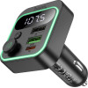 Hoco Tiger Bluetooth Carkit �� Fm TRANSMITTER, ����� - (E85)