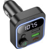 Hoco Tiger Bluetooth Carkit �� Fm TRANSMITTER, ����� - (E85)