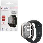 Volte-Tel Tempered Glass Apple Watch 10 42mm 1.77'' 9H 0.30mm Pc Edge Cover With Key 3D Full Glue Full Cover Titanium GOLD
