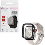 Volte-Tel Tempered Glass Huawei Watch Fit 3 43mm 1.82'' 9H 0.30mm Pc Edge Cover With Key 3D Full Glue Full Cover BLACK