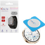 Volte-Tel Tempered Glass Huawei Watch Gt 5 41MM 1.32'' 9H 0.30mm 2.5D Easy Application Full Glue Full Cover TRANSPARENT