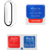 Volte-Tel Tempered Glass Xiaomi Smart Band 9/9NF 1.62'' 9H 0.30mm Pc Edge Cover With Key 3D Full Glue Full Cover TRANSPARENT