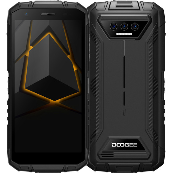 Doogee Smartphone S41T, 5.5'', 4/64GB, 6300mAh, IP68/IP69K, ����� - (S41T-BK)