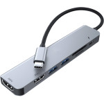Lamtech 7-IN-1 USB-C Docking Station Hub PD100W - (LAM114338)