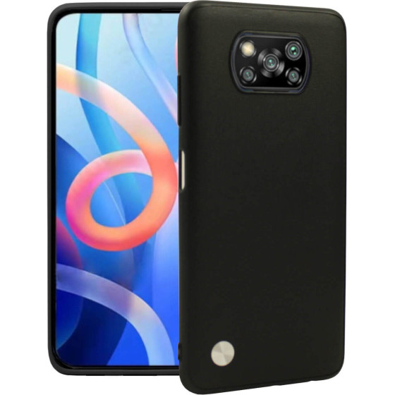 Bodycell Vegan Cover Xiaomi Poco X3 Black - (FC-00301)