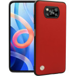Bodycell Vegan Cover Xiaomi Poco X3 Red - (FC-00304)