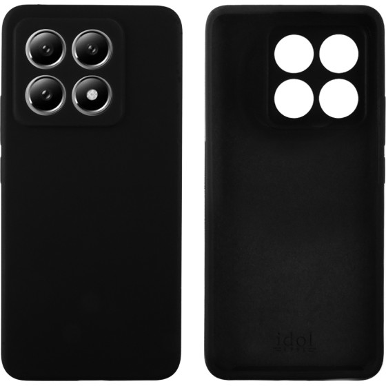 Idol 1991 ���� Xiaomi 14T 5G 6.67'' Velvet Elite Tpu 4 Side Full Camera Protection BLACK