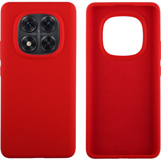 Idol 1991 ���� Xiaomi Redmi Note 14 Pro 5G 6.67'' Velvet Elite Tpu 4 Side Camera Guard RED