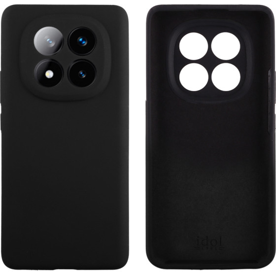 Idol 1991 ���� Xiaomi Redmi Note 14 Pro Plus 5G 6.67'' Velvet Elite Tpu 4 Side Full Camera Protection BLACK
