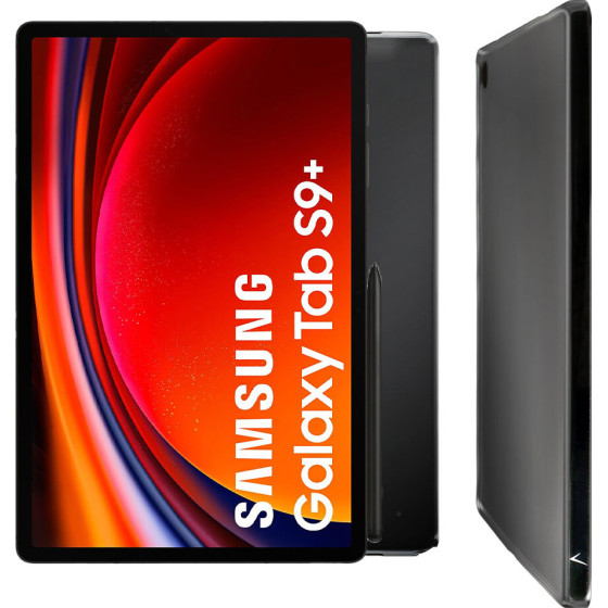 Volte-Tel ���� Samsung Tab S9 Plus X810/Tab S10 Plus X820 12.4'' Silicon Deluxe Tpu Camera Guard BLACK