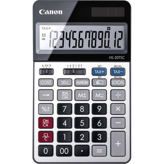 Canon HS-20TScdbl 12-Digit Calculator - (2469C002AA)