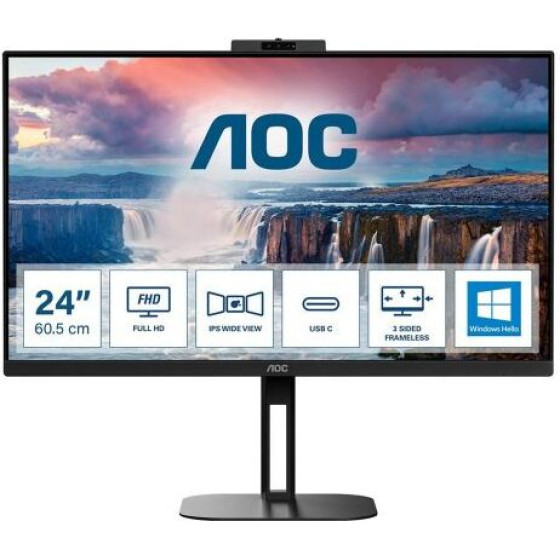 AOC LED 24V5CW FHD IPS HDMI 23.8'' - (24V5CW/BK)