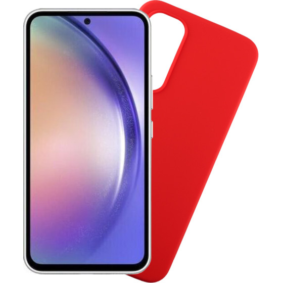 Volte-Tel ���� Samsung A54 5G A546 6.4'' Silicon Tpu Camera Guard RED