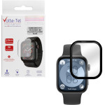Volte-Tel Tempered Plexi Glass Huawei Watch Fit 3 43mm 3D Edge 1.82'' 9H 0.30mm Full Glue Full Cover BLACK