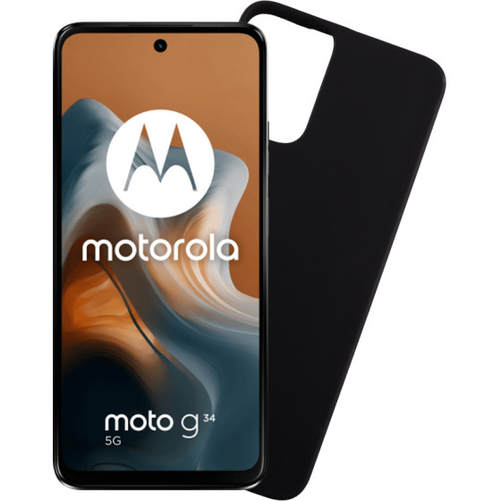 Volte-Tel ���� Motorola Moto G34 5G XT2363-3 6.5'' Silicon Tpu BLACK