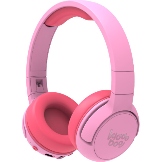 Kiddoboo Bluetooth Headphones Flamingo (Pink) - (KBHB02-PNK)