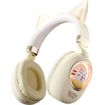 Kiddoboo Delulu Bluetooth Headphones Gold - (KBKID5GLD)